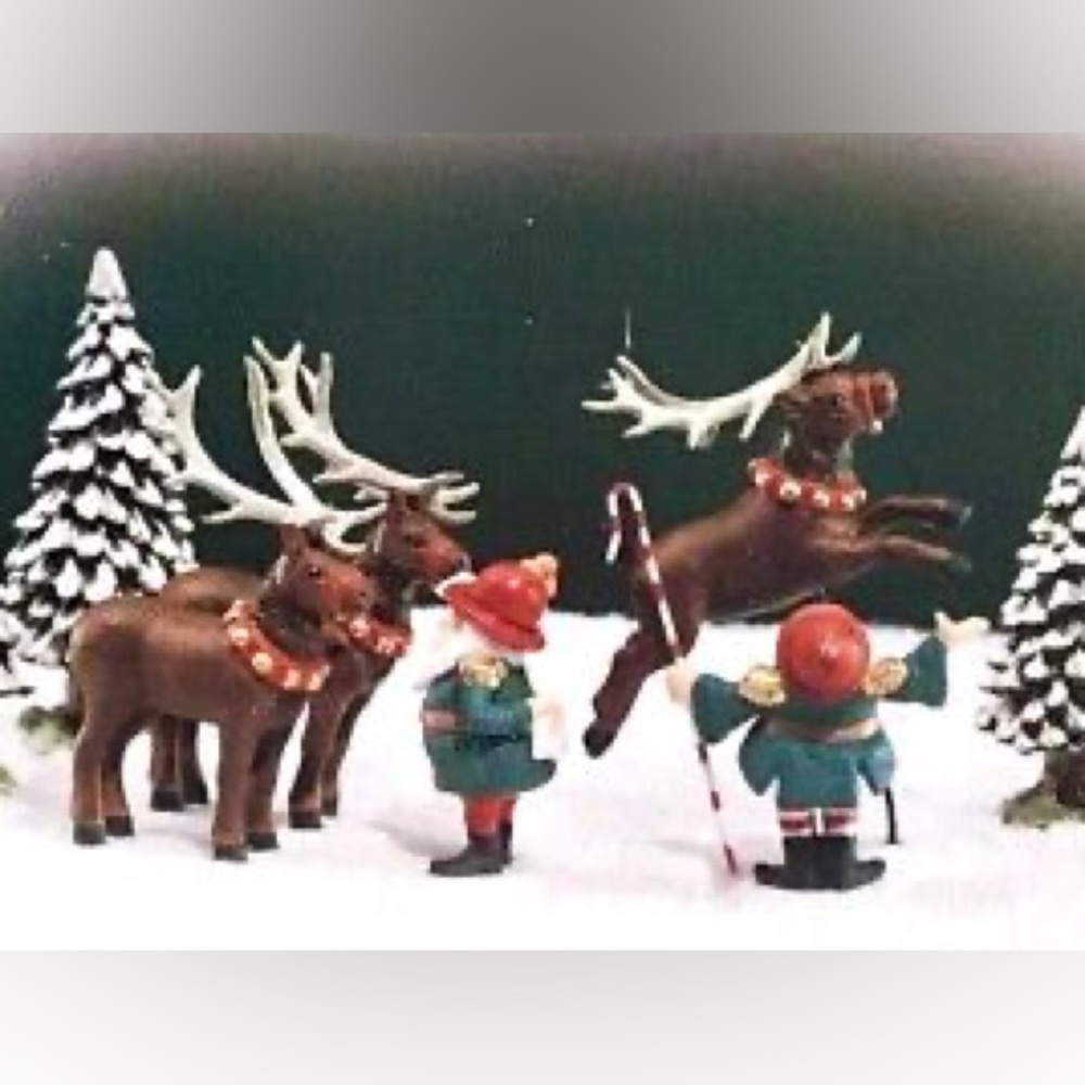 Department 56 North Pole Series “Reindeer Training Camp”